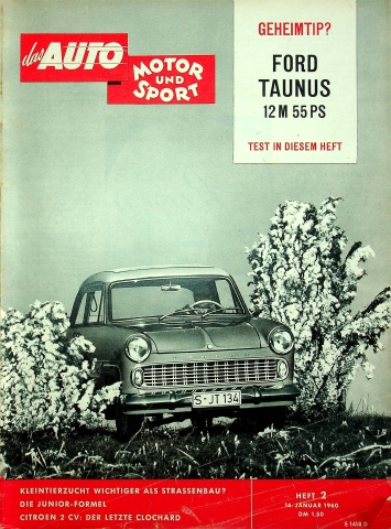 Deckblatt Auto Motor und Sport (02/1960)